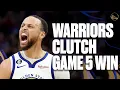 Warriors Come Up CLUTCH on Road to Beat Kings in Game 5