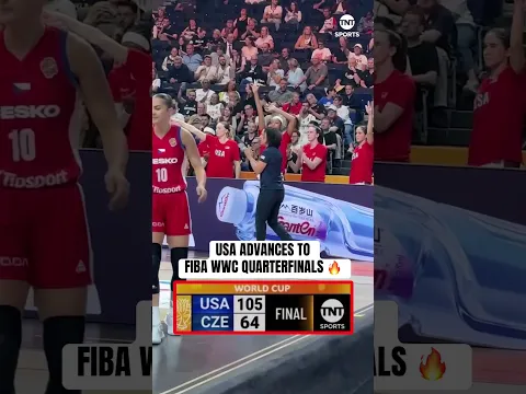 USA Basketball made a statement to close group play 🇺🇸