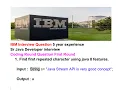 IBM Interview Question Find First Repeated Character from a String