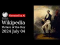 Wikipedia Picture of the Day 2024-07-04 - George Washington Narrated by Joanna