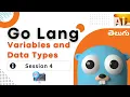 Go Lang Data Types and Variables Explained S-4 Learn Variables Constants in Go lang Ai Syntax
