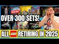 Download Lagu Every LEGO Set RETIRING in 2025 | OVER 300+ Sets Will Be GONE!