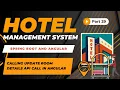 Calling Update Room Details API in Angular Hotel Management Project Spring Boot Angular