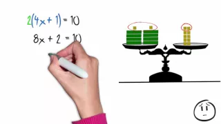 Solving Equations involving the Distributive Property