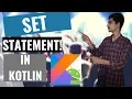 kotlin Tutorial for Android developers How to implement Set