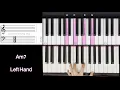 how to play Am7 on piano in 23 secs