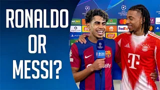 Ronaldo or Messi? ft. Olise,Yamal,Cherki..