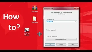 How to Create Password for ZIP-file