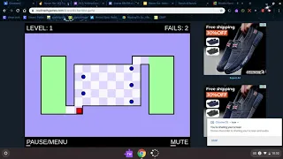 how to beat level 1 of worlds hardest game coolmathgames lol