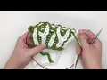 Brioche Lesson 3 2-Color Brioche increases and decreases