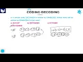 Coding Decoding Word Part - 06 Reasoning Bharath Kumar