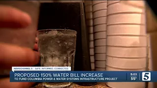 Columbia water bills could triple under new 500M plan