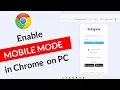 How to View Mobile Version on Website on Chrome Laptop Computer PC