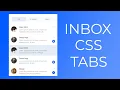 Tabs using HTML CSS and Javascript -