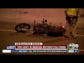 Motorcycle crash closes WB US-60 to WB I-10