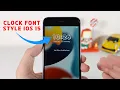 Get iOS 16 Clock Style on Older iPhone iOS 15