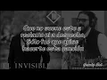 EL INVISIBLE Ricardo Arjona - Letra/Lyrics -