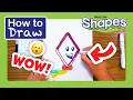Learn How-to-Draw Diamond For Kids Meet the Shapes Preschool Prep Company