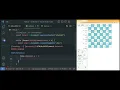 JavaScript - Draw Chessboard While Loop