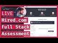 Hired s Fullstack Challenges vs Principal Software Engineer LIVE Coding Chill