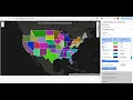 Create interactive US States Map instantly