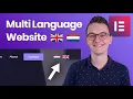 How to make your Elementor website Multi Language - Polylang for Elementor