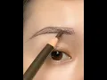 New Viral Idea To Draw Perfect Eyebrow Shape With Pencil For Beginners