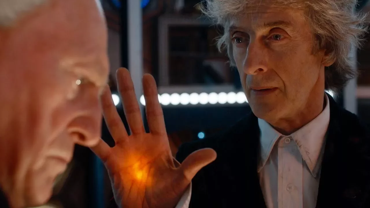 The First Doctor Enters The Twelfth Doctor's TARDIS | Christmas Special Preview | Doctor Who