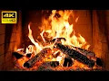 Download Lagu 🔥 Knusse Open Haard Sfeer met Knappend Vuur en Gloeiende Houtblokken voor Kerst (Fireplace 4K)