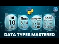 Python int float complex bool Data Types Session 5
