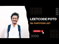 LeetCode 86 Solution Partition List C Tutorial