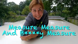 BARGE BUILD, Measure and B****y Measure. How we are building our Barge!  Sailing Ocean Fox Ep 182