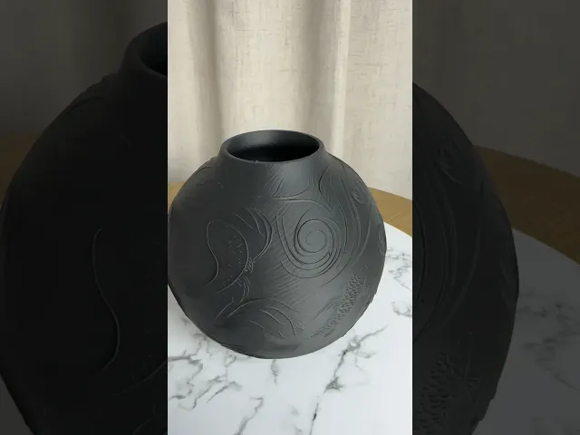 Koi Serenity Vase for Zen-Themed Home Decor video thumbnail