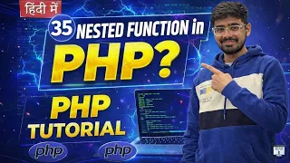 PHP Tutorial in Hindi Nested Function in PHP