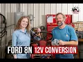 Ford 8N FRONT Distributor Wiring 12 Volt Conversion and Starter Button Replacement Tutorial