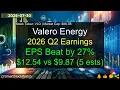 Valero Energy VLO 88 7B - 2026 Q2 Earnings Analysis