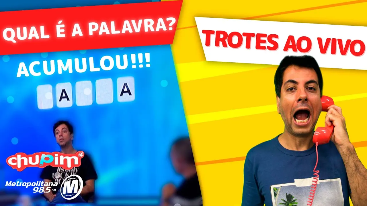 CHUPIM - PALAVRA MISTERIOSA!!! - 16/06/2023