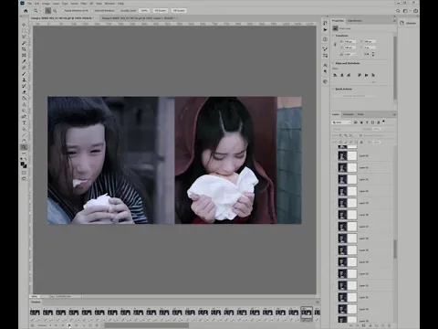Download MP3 How to Combine GIFs in Photoshop (Side by Side)