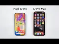 Pixel 10 Pro vs iPhone 17 Pro Max - SPEED TEST