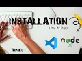 Full Setup Node js VS Code Extensions React Dev Tools Step-by-Step Guide by Rovalt