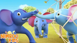 Ek Mota Hathi, Bandar Mama, Bhalu Ki Bus, Popular Hindi Rhymes Collection