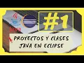 How to CREATE PROJECTS and CLASSES in JAVA with ECLIPSE IDE 2022