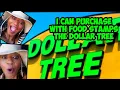 I Can Purchase With Food The Dollar Tree
