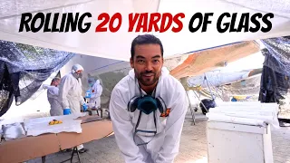 RAW AND UNEDITED OVERHEAD FIBERGLASSING DEMONSTRATION – (Episode 353)