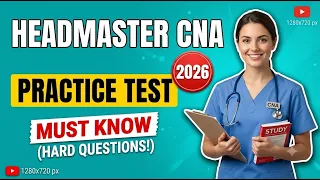 master questions 2026 CNA state exam prep pass first try