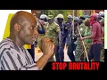 Dr Olara Otunu sad note on Bobi wine Brutality in Gulu City