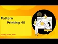 Pattern Printing - 18 in python