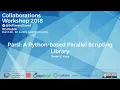 Parsl A Python-based Parallel Scripting Library