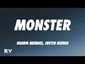 Download Lagu Shawn Mendes, Justin Bieber - Monster (Lyrics)