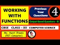 Output Based Questions Part 3 FUNCTIONS MOST IMPORTANT CBSE CLASS - 12 COMPUTER SCIENCE